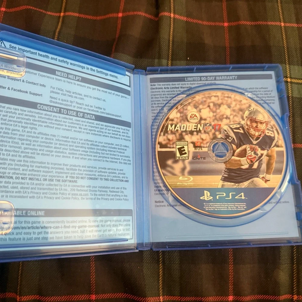 Madden NFL 17 for PS4 - Blue Case Can bundle 3 games together for $14.